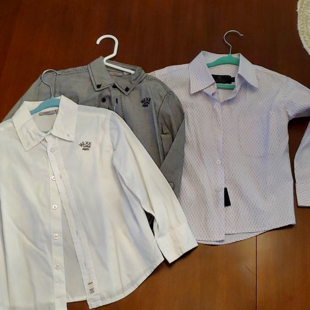 Age 3-4 set of boys dress shirts